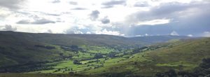 View up Swaledale